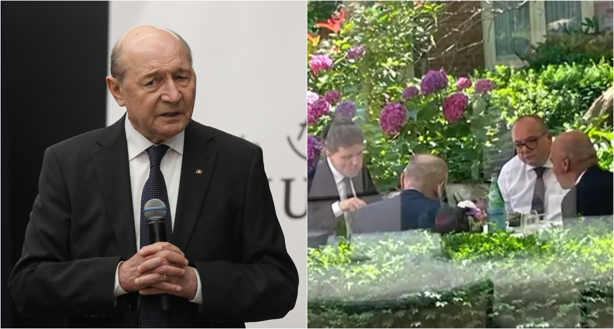 Traian Băsescu critică prezența generalului Pahonțu la masa cu politicieni de la Bruxelles