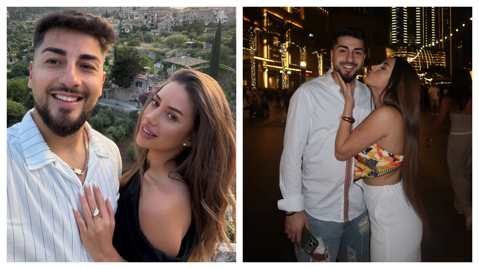 Bianca Giurcă și Patrick zâmbind împreună