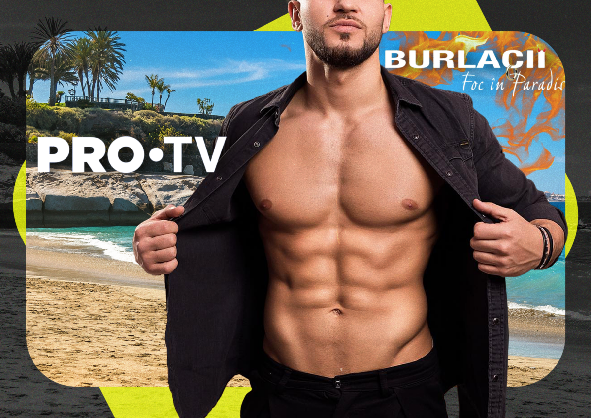 Bogdan Mocanu și Iasmina, foști iubiți, implicați în reality-show-ul Burlacii Foc în Paradis