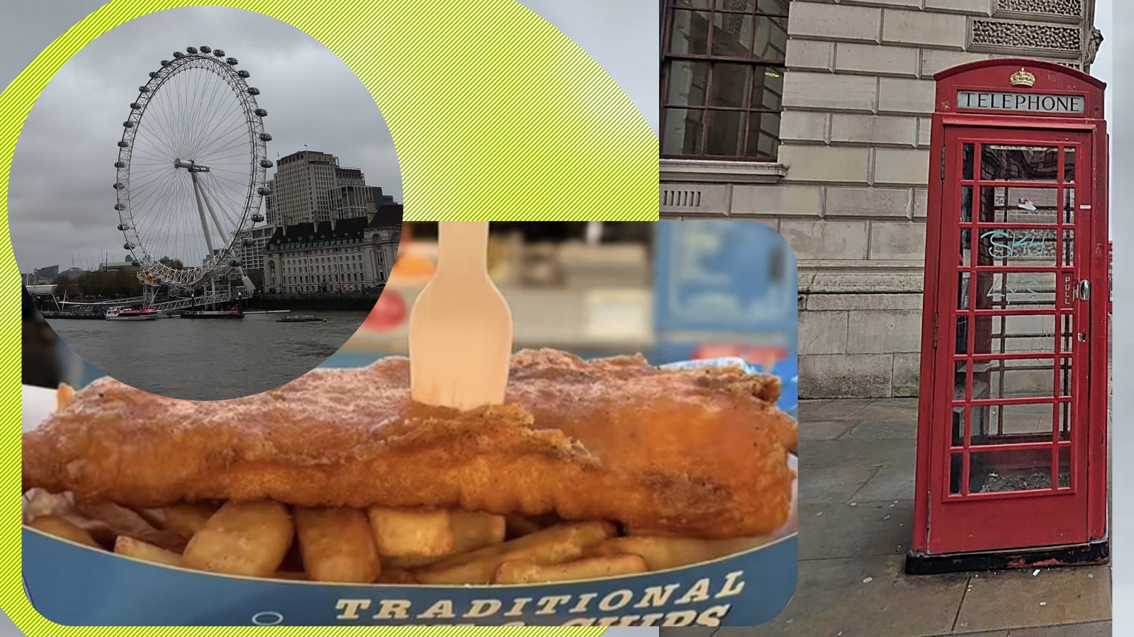 Porție de Fish and Chips într-o tonetă din Londra