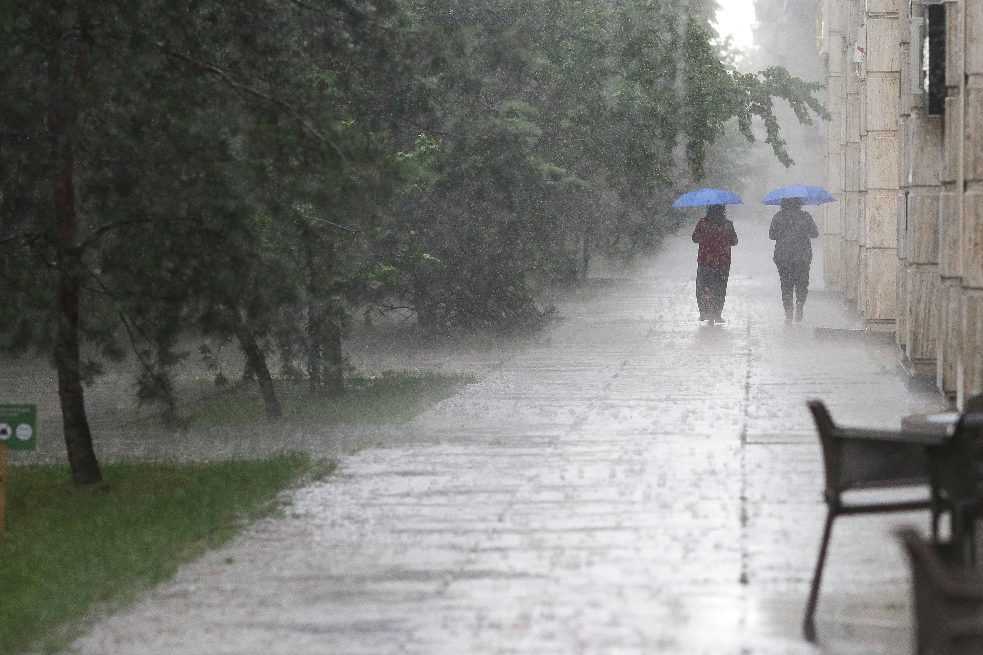 Hartă meteo cu alerte cod galben în România