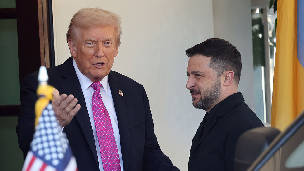 Donald Trump și Volodimir Zelenski la o întâlnire anterioară