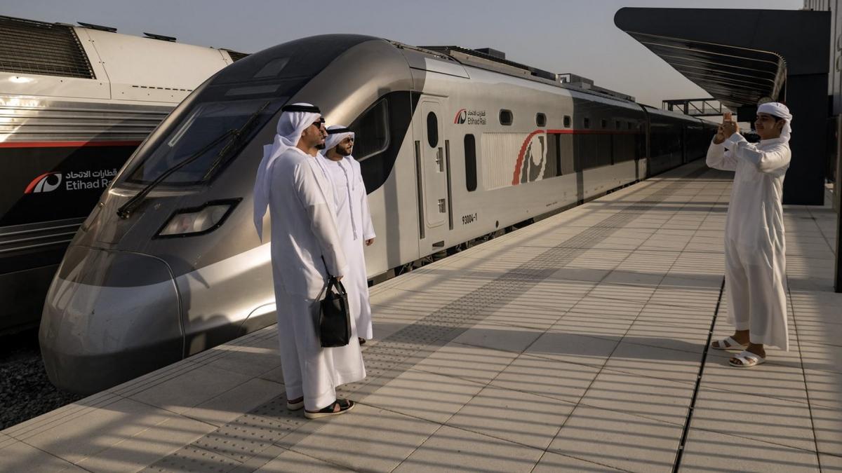 Tren Etihad Rail în Emiratele Arabe Unite