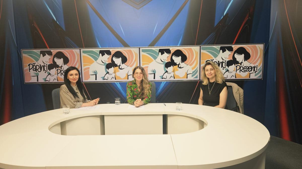 Emisiunea Părinți Prezenți cu invitatele Claudia Chiru și Mira Loghin