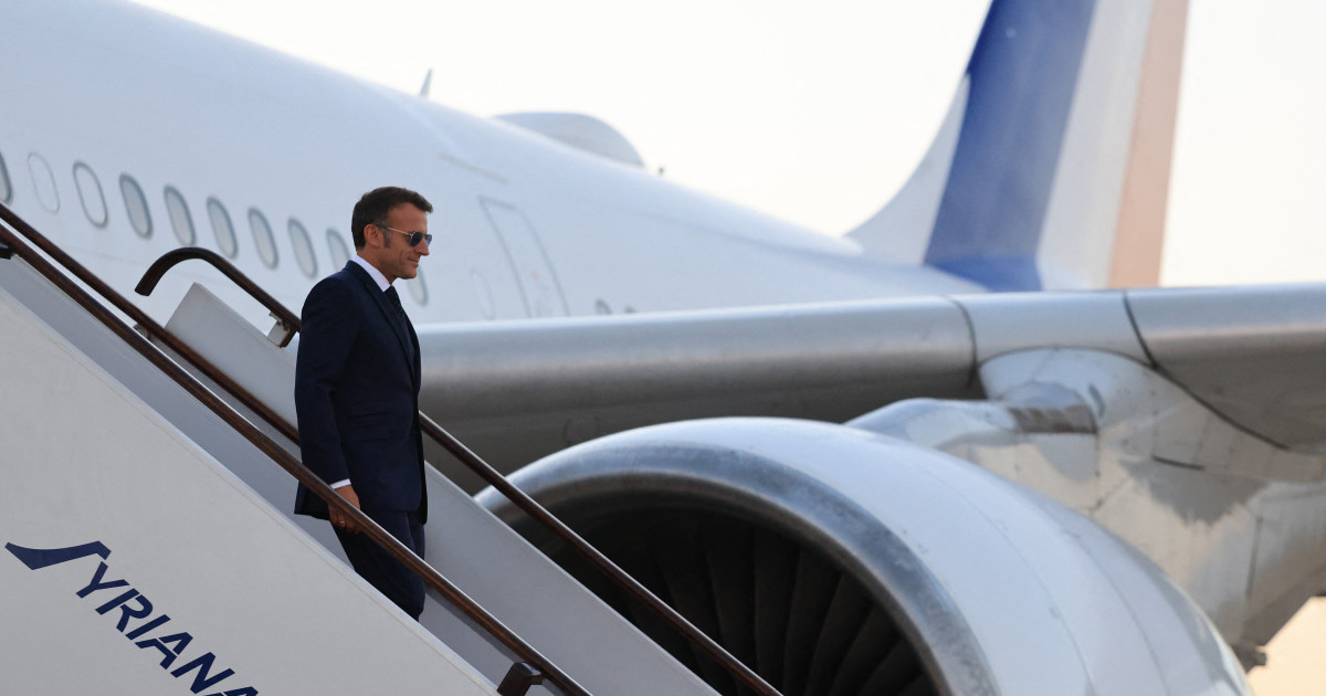 Emmanuel Macron, primul președinte occidental care vizitează Siria postbelică