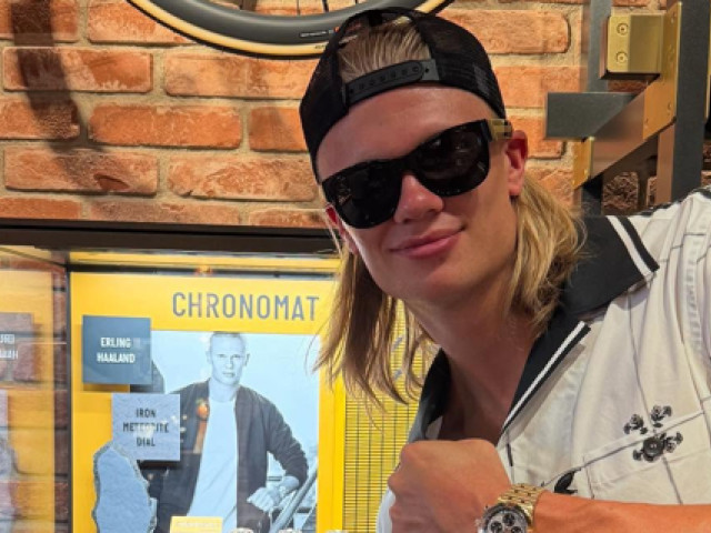 Erling Haaland în tricoul Norvegiei
