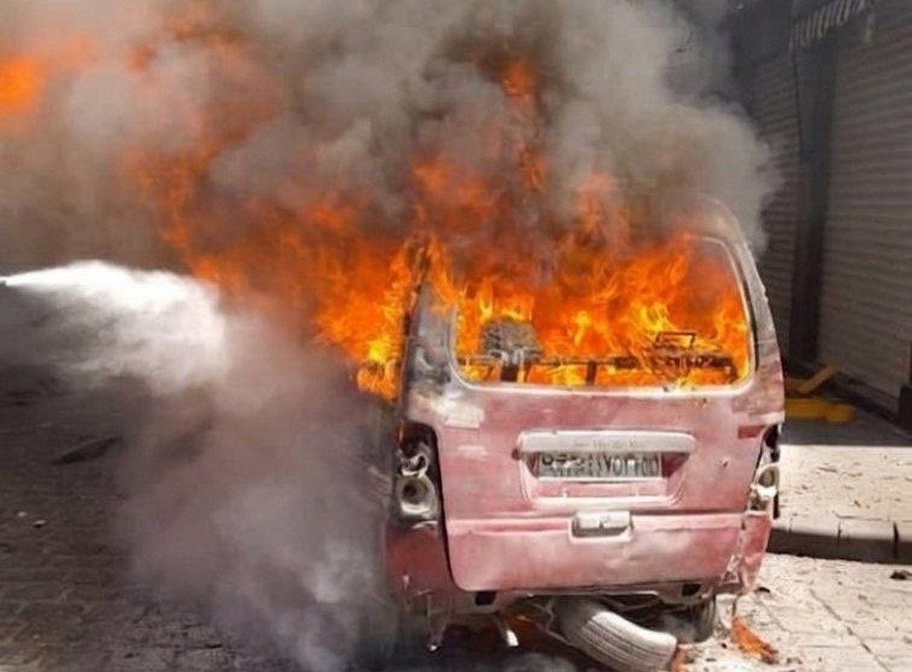 Explozii la Damasc lângă hotelul Four Seasons