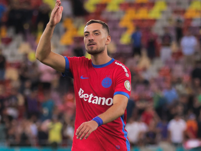 Mihai Lixandru în tricoul FCSB