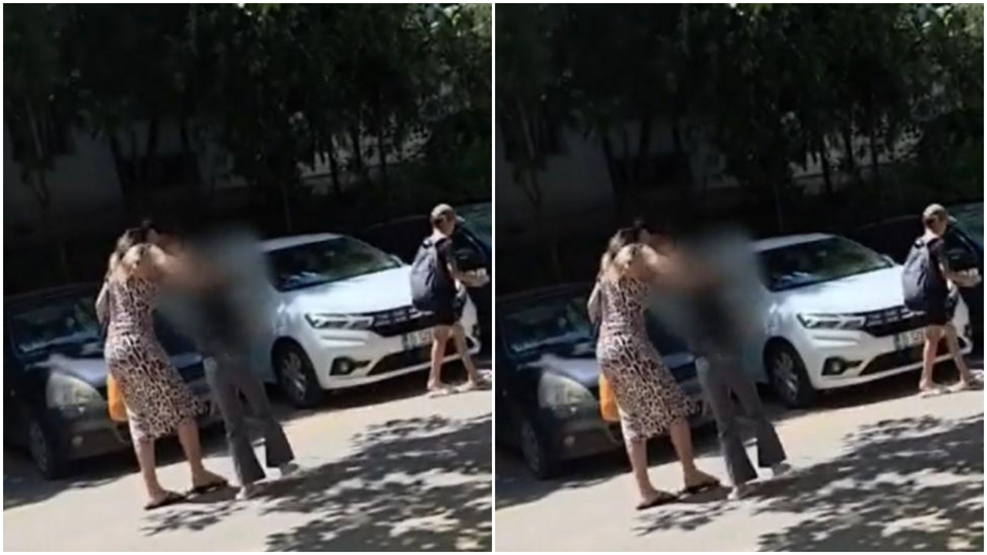 Femeie audiată la poliție pentru agresarea fiicei