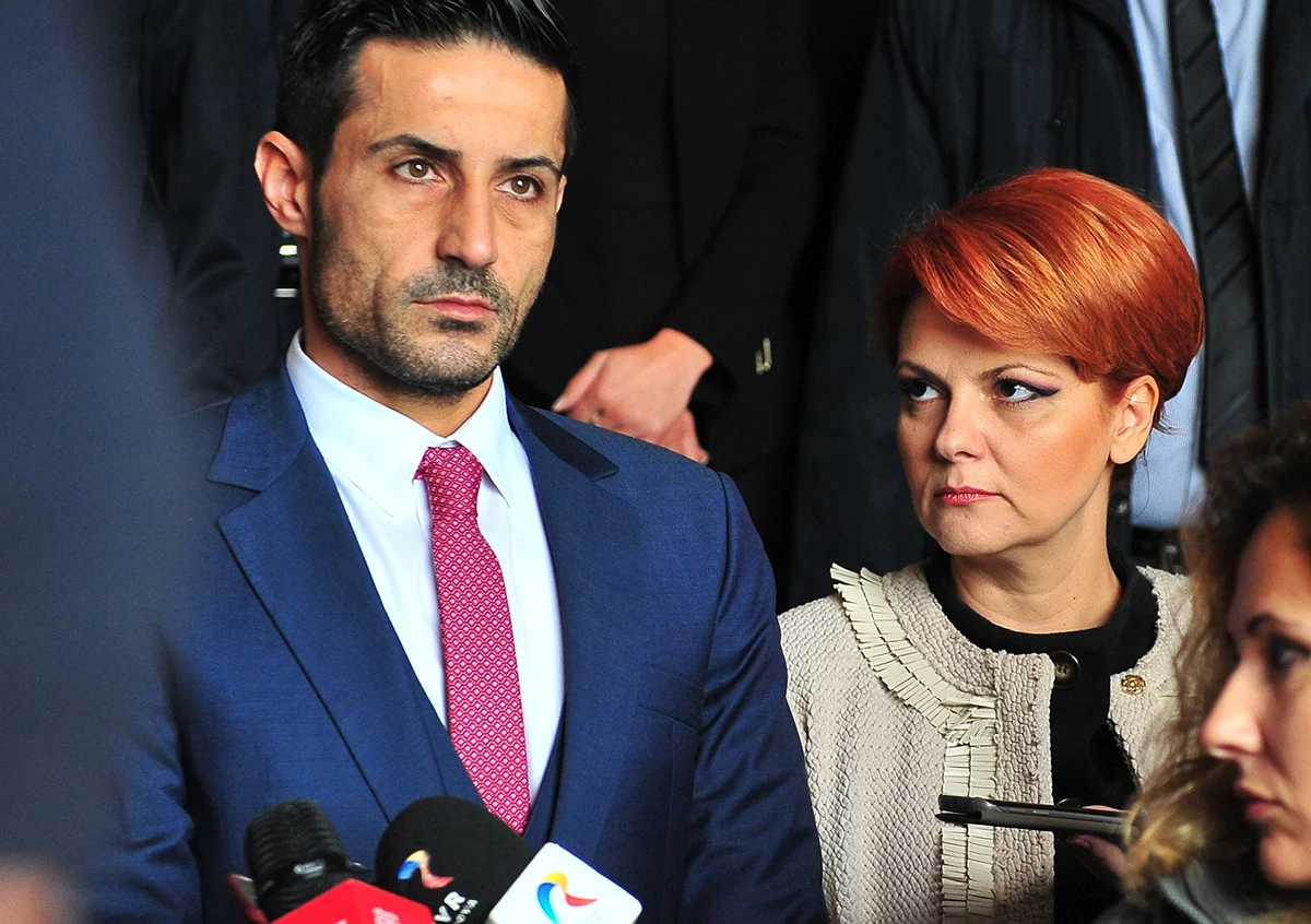 Lia Olguța Vasilescu și Claudiu Manda