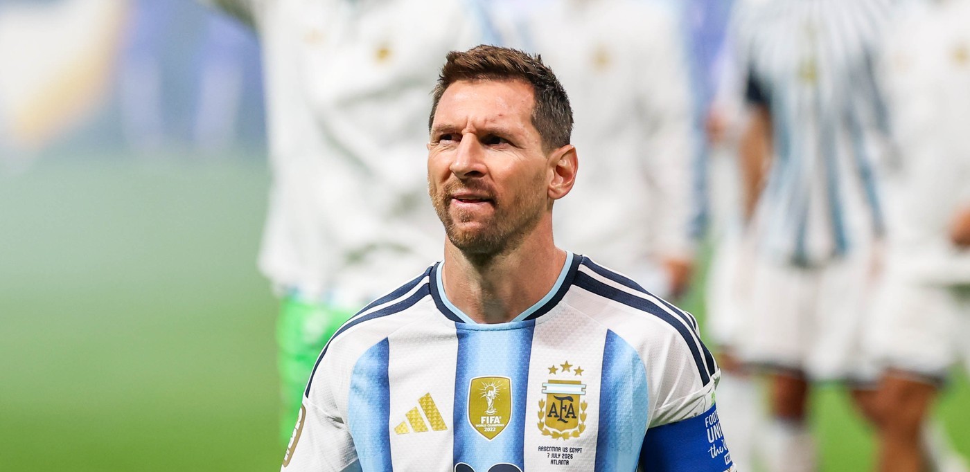 Lionel Messi sărbătorind un gol la Campionatul Mondial 2026
