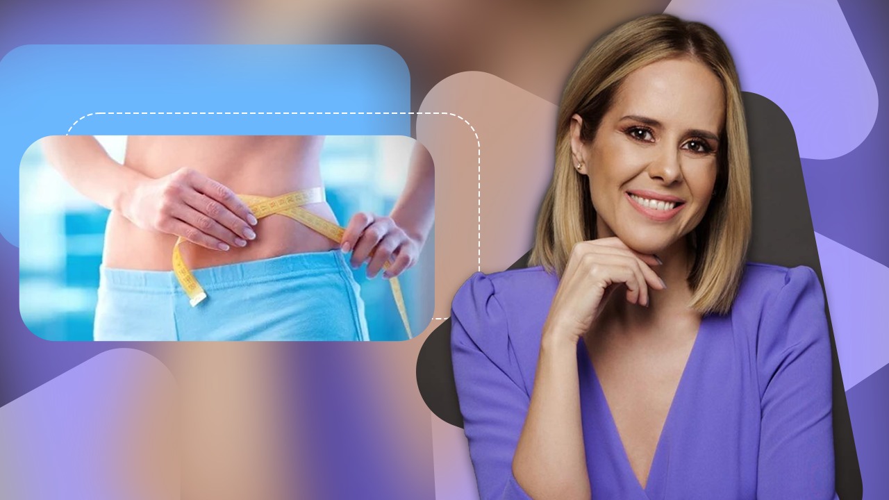 Mihaela Bilic zâmbind, purtând o rochie lejeră de vară