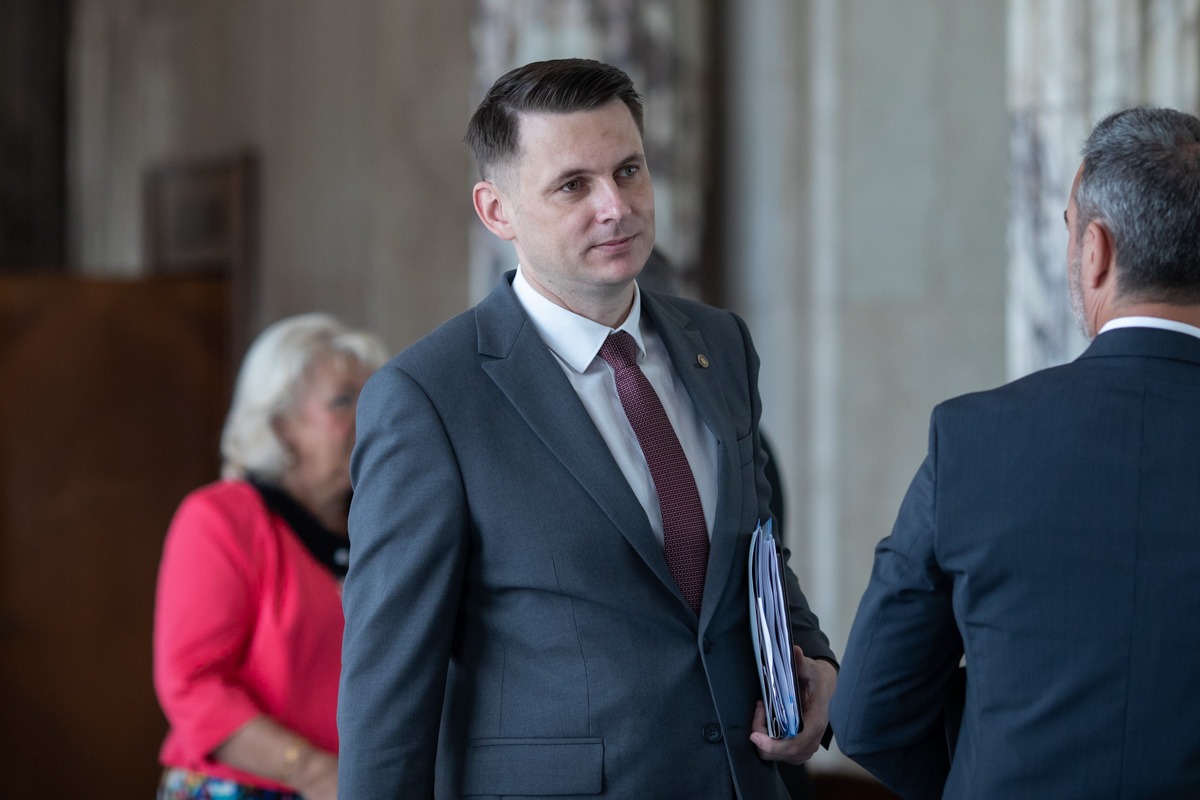 Mircea Abrudean, președintele Senatului