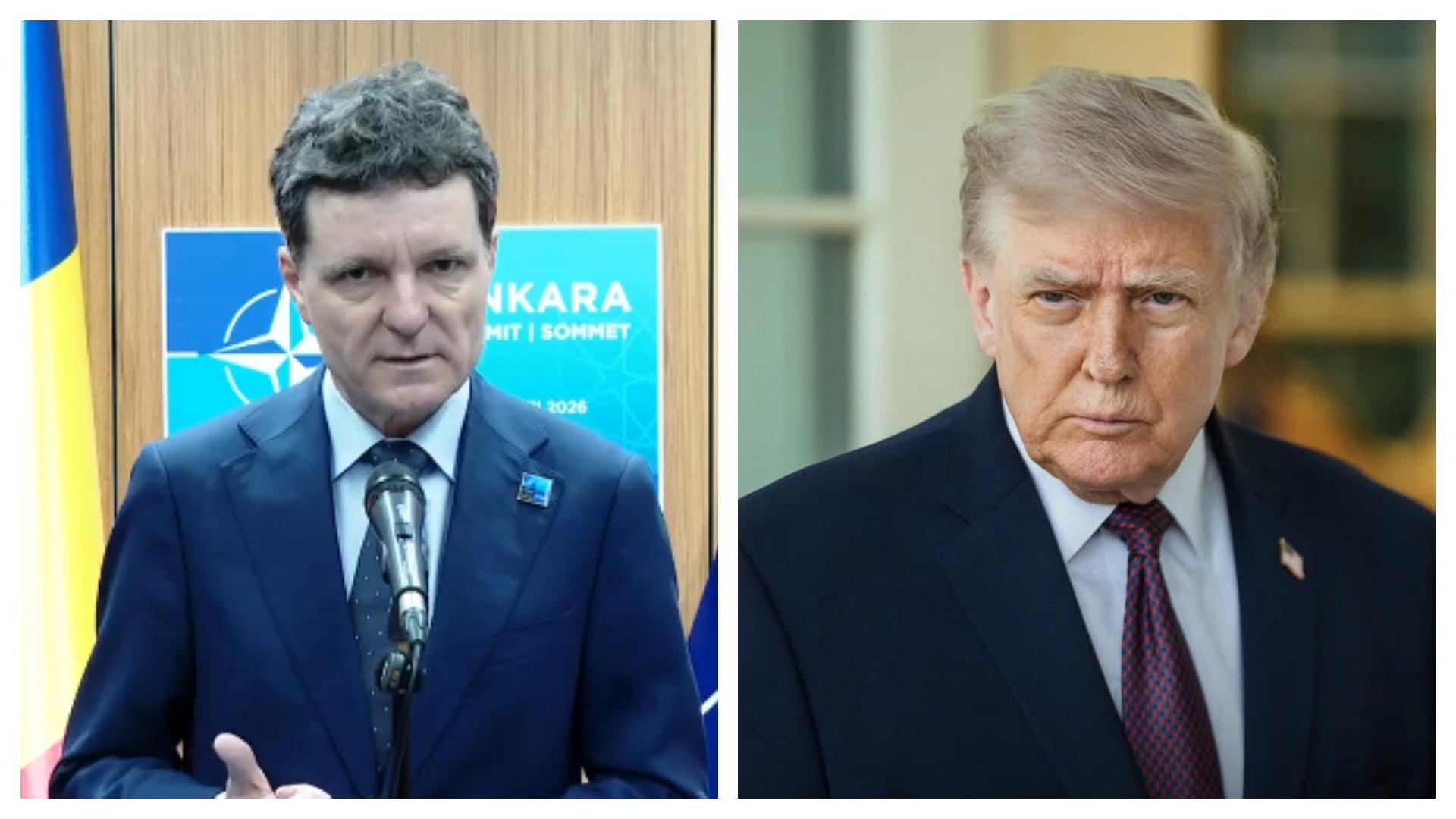 Nicușor Dan, dialog cu Donald Trump la dineul NATO: „Fraze de politețe”