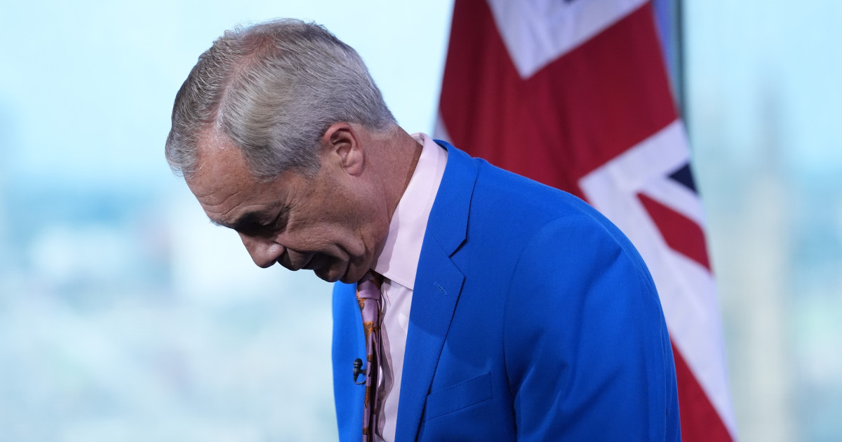 Nigel Farage, liderul partidului Reform UK