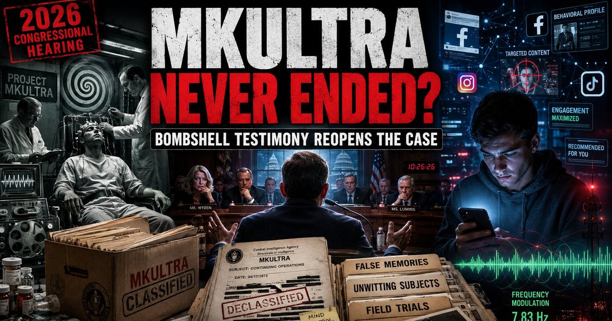 Audieri în Congresul SUA despre programul MKUltra al CIA