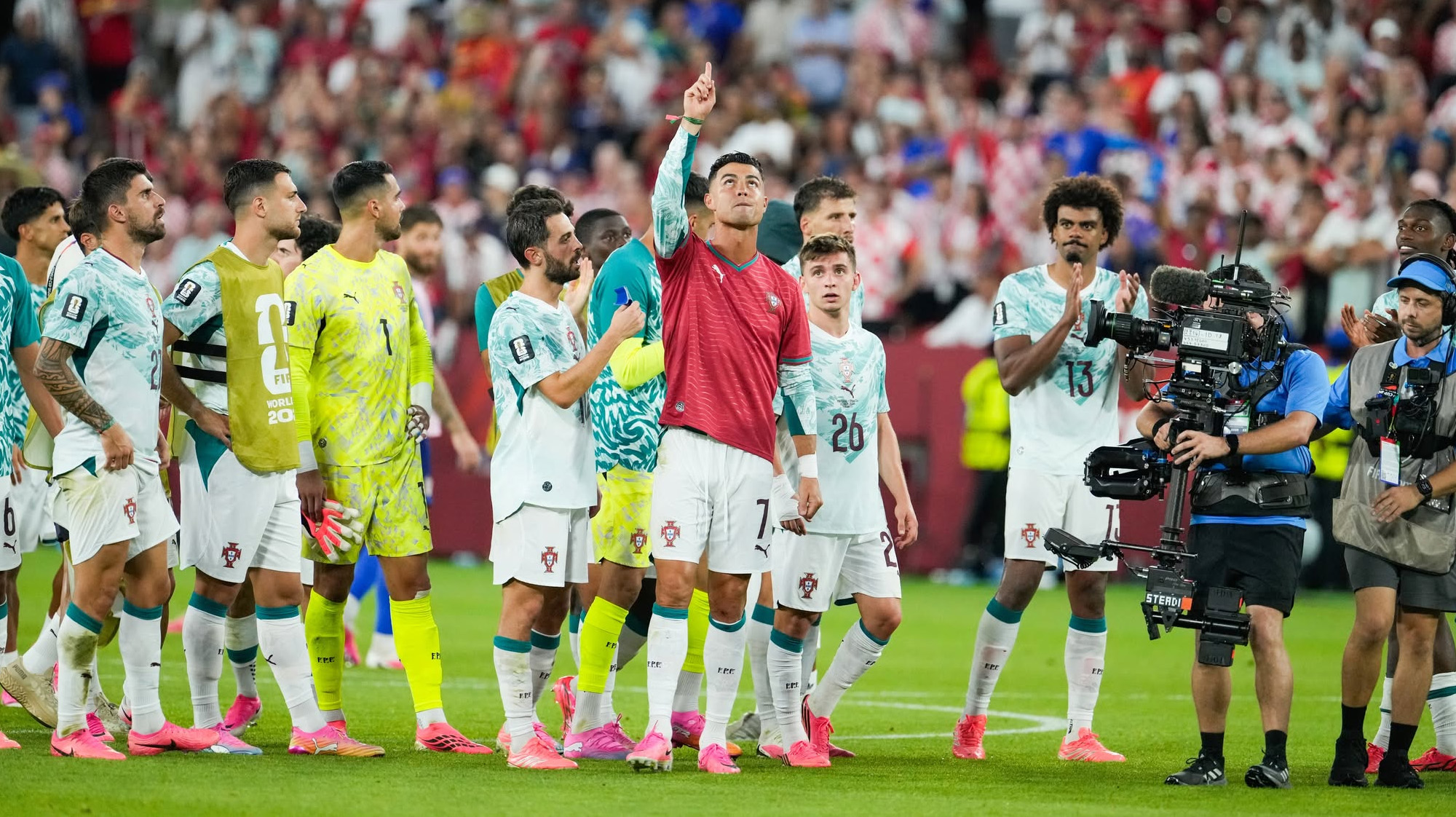 Omagiu emoționant al lui Cristiano Ronaldo pentru Diogo Jota după Portugalia – Croația 2-1