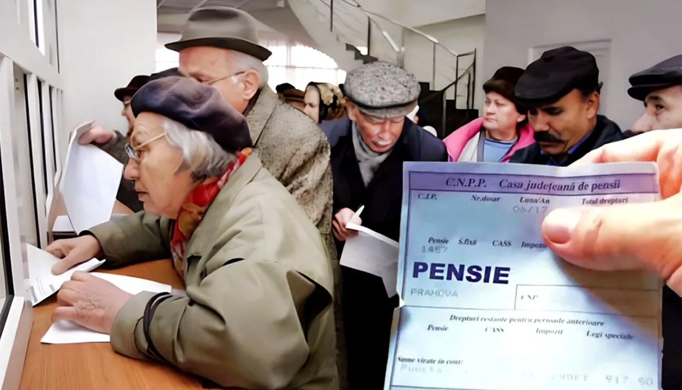 Pensionari la ghișeu