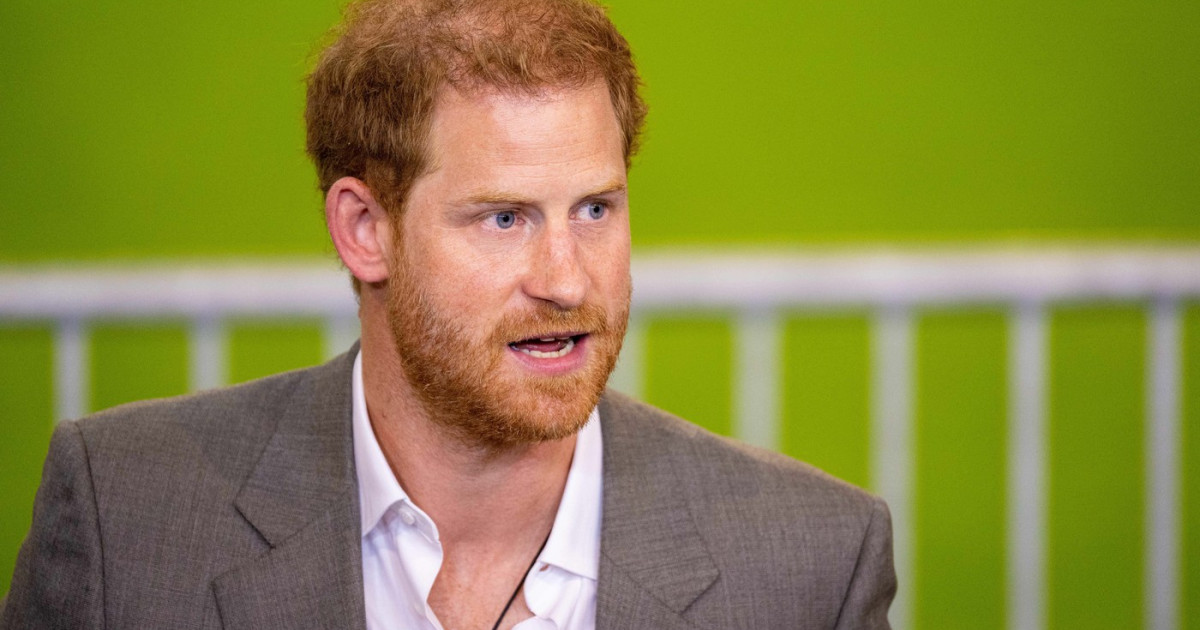 Prințul Harry la un eveniment oficial