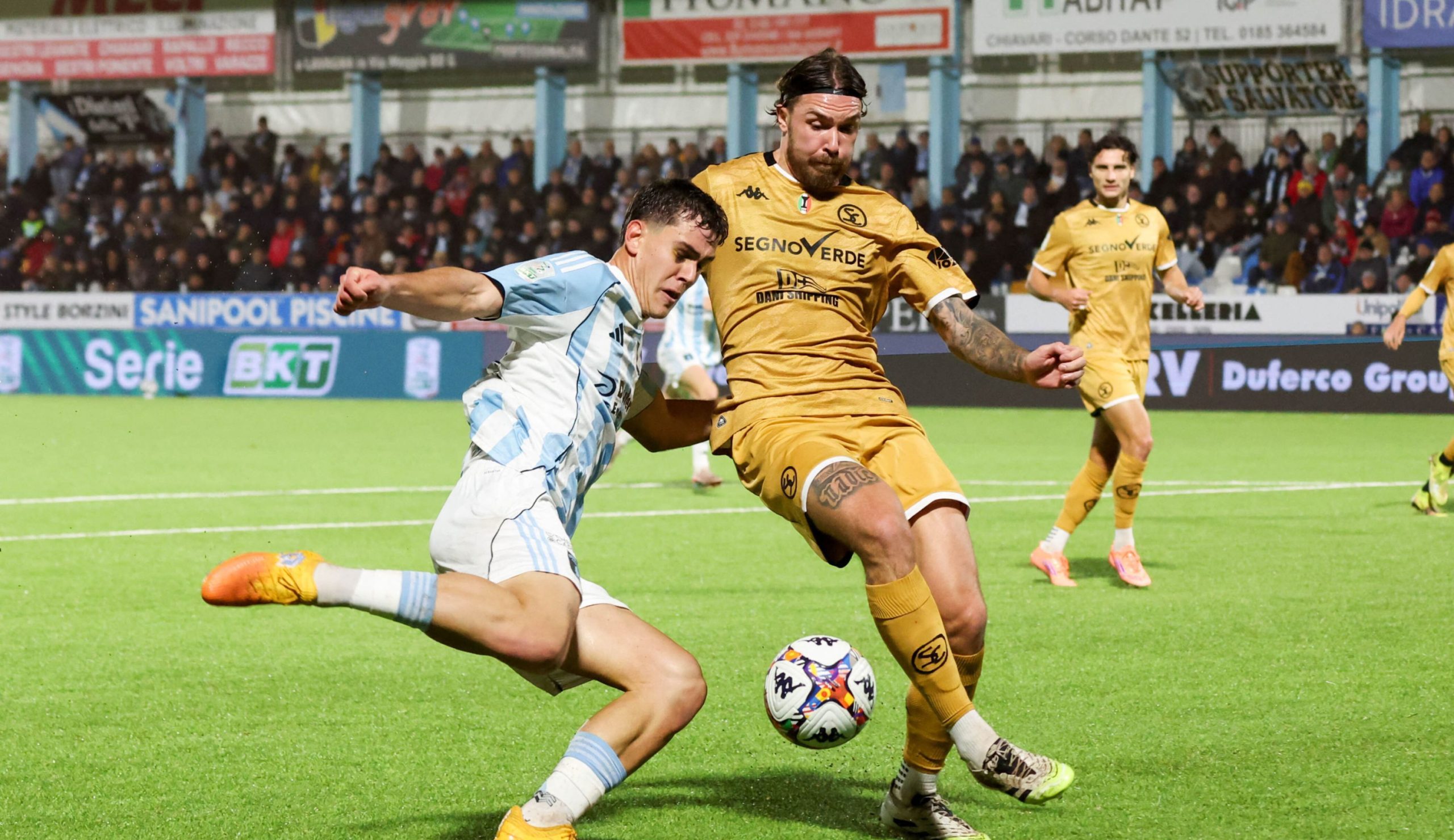 Alessandro Debenedetti în timpul unui meci de fotbal