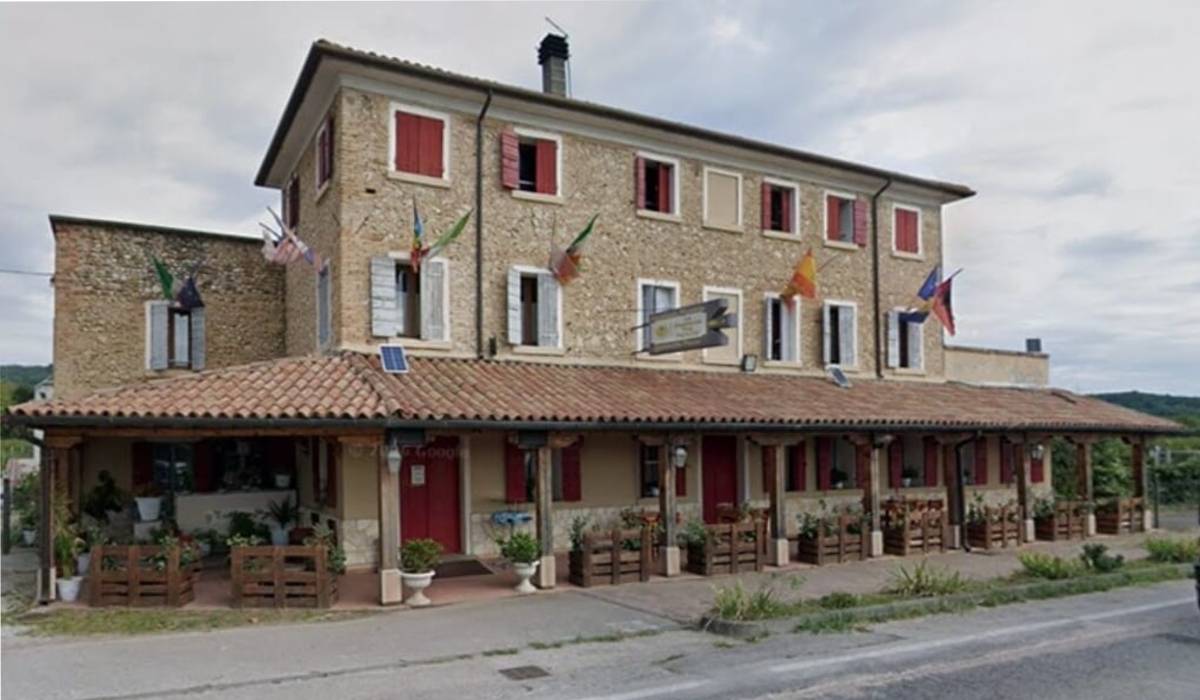 Anexa restaurantului La Paesana din Volpago del Montello, Italia, unde a fost găsit mort românul Daniel