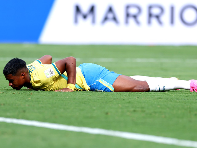 Romario și Endrick, fotbaliști brazilieni