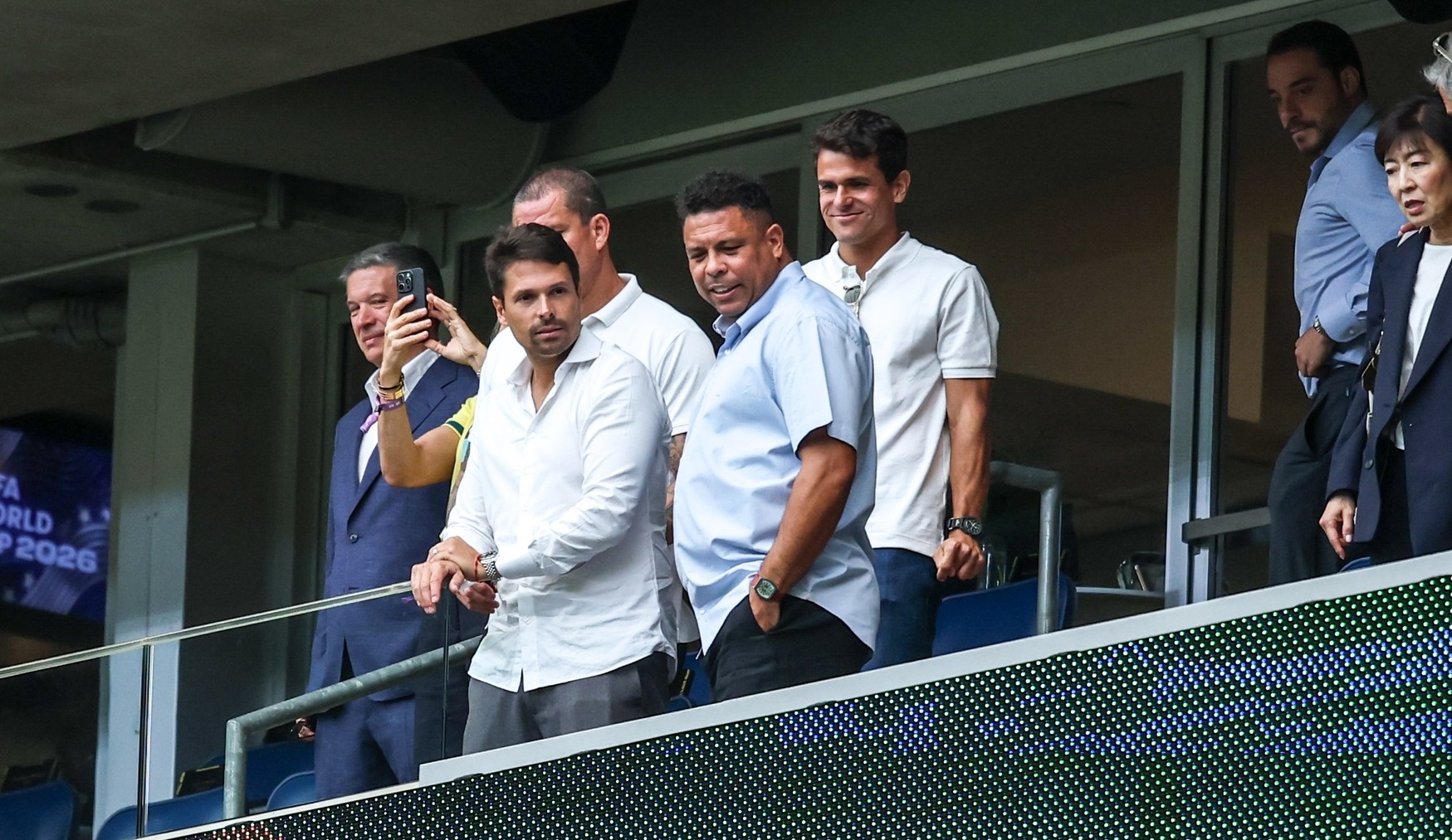 Ronaldo analizând meciul Brazilia - Norvegia