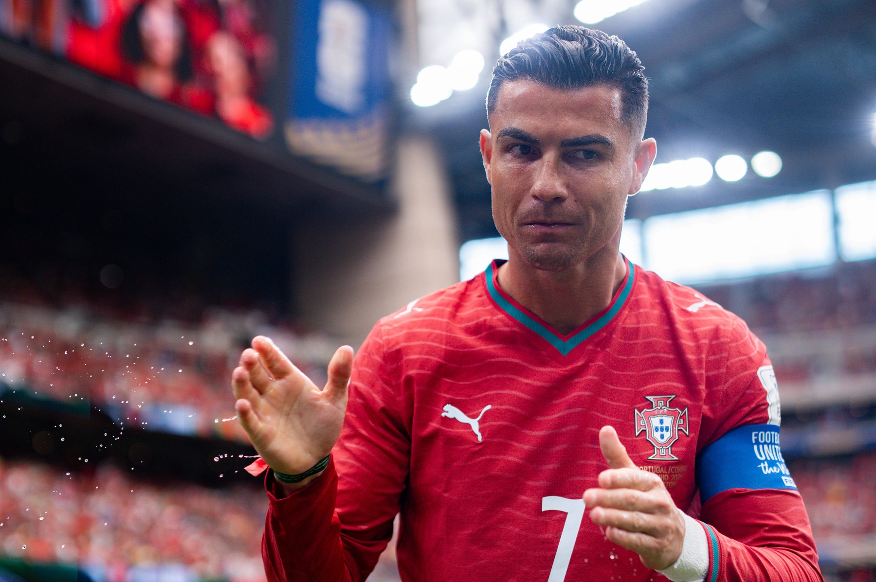 Meci de fotbal la Cupa Mondială