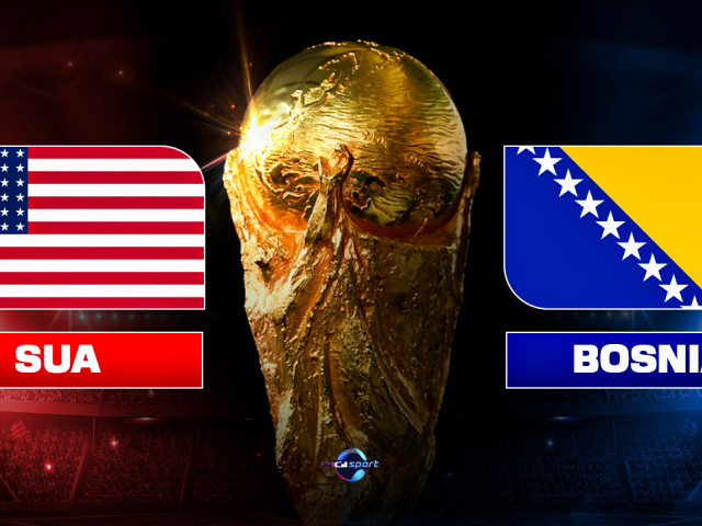 Echipele SUA și Bosnia Herțegovina pe terenul de fotbal la Cupa Mondială 2026