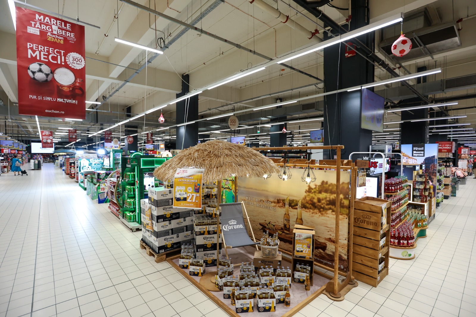 Târgul de Bere Auchan: ultimele două săptămâni cu sute de beri și reduceri de până la 50%