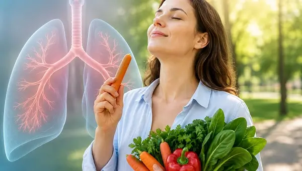 Vitamina A asociată cu o funcție pulmonară mai bună la persoanele cu astm